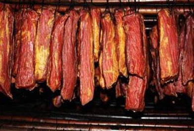 四川成都特产：青城山老腊肉
